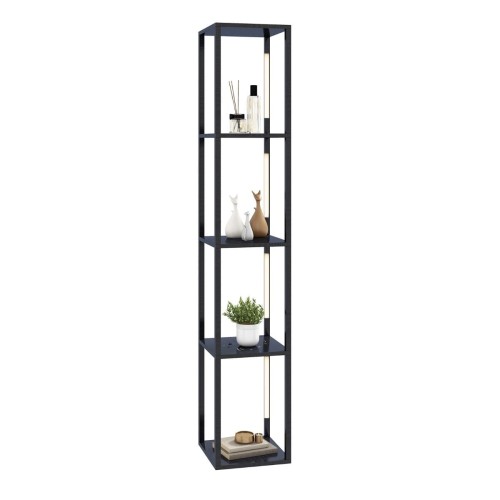 Lampa podłogowa LED z 4 półkami