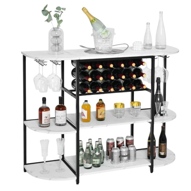 3-poziomowy barek na alkohol