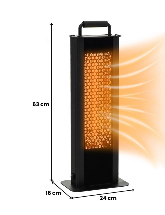 Elektryczny grzejnik na podczerwień