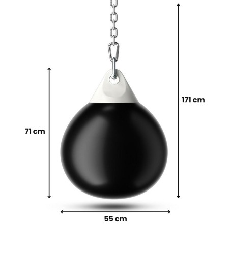 Worek bokserski napełniany wodą o średnicy 55 cm