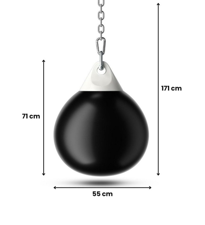 Worek bokserski napełniany wodą o średnicy 55 cm