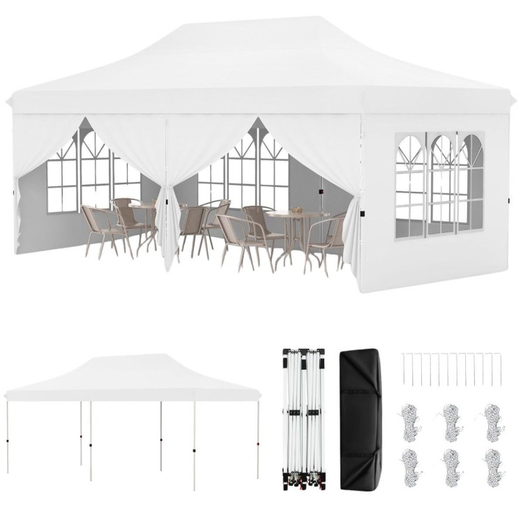 Pawilon ogrodowy namiot imprezowy wodoodporny 3x6m