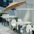Regulowany parasol ścienny 250cm