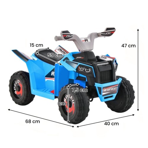 Mini quad elektryczny dla dzieci 6V