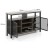 Drewniany kredens w stylu industrialnym 140 x 40 x 82,5 cm