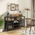 Drewniany kredens w stylu industrialnym 140 x 40 x 82,5 cm
