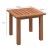 Drewniany stolik ogrodowy 44,5 x 44,5 x 43 cm