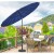 Parasol ogrodowy na balkon taras 265 cm