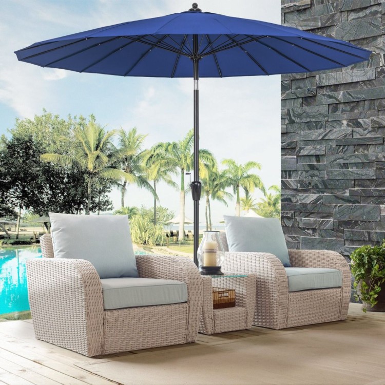 Parasol ogrodowy na balkon taras 265 cm