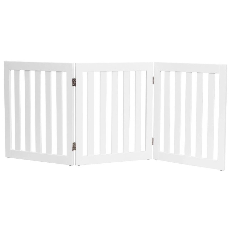 3-panelowy składany płot dla zwierząt 152 x 1,5 x 60 cm