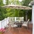 Parasol ogrodowy podwójny na balkon taras