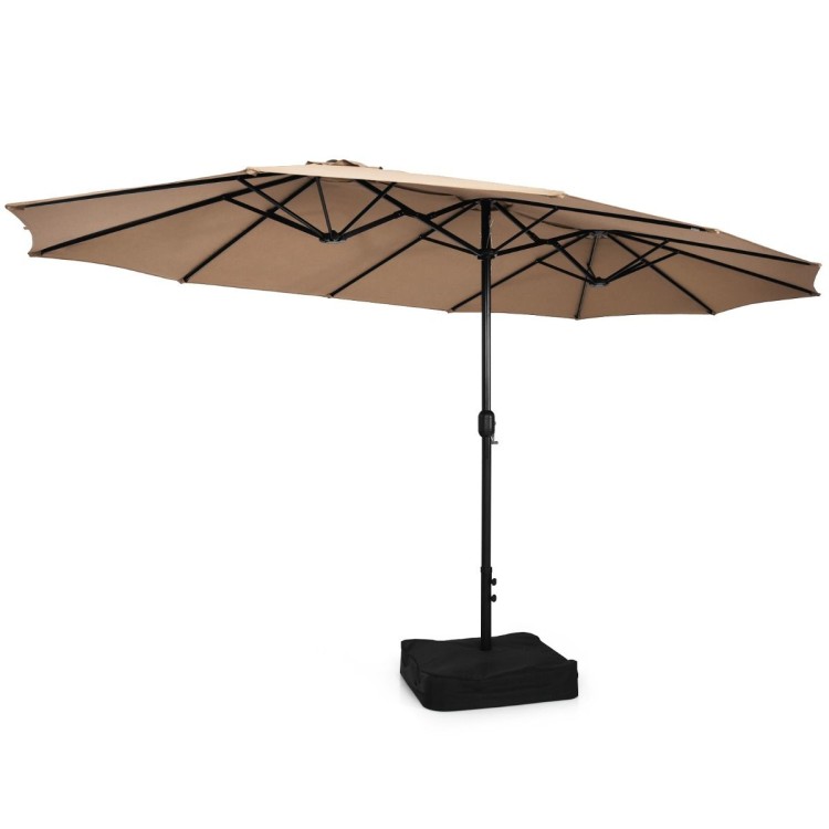 Parasol ogrodowy podwójny na balkon taras