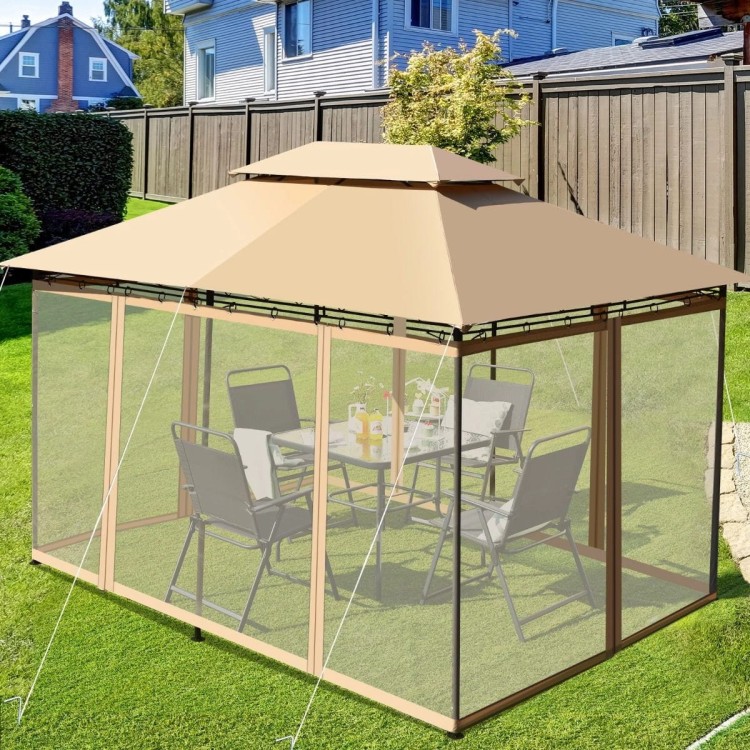 Altana ogrodowa z moskitierą 3,9 x 2,9 x 2,7 m