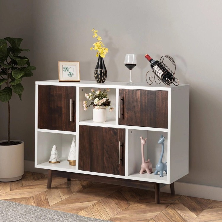 Drewniana komoda 102 x 33 x 76 cm