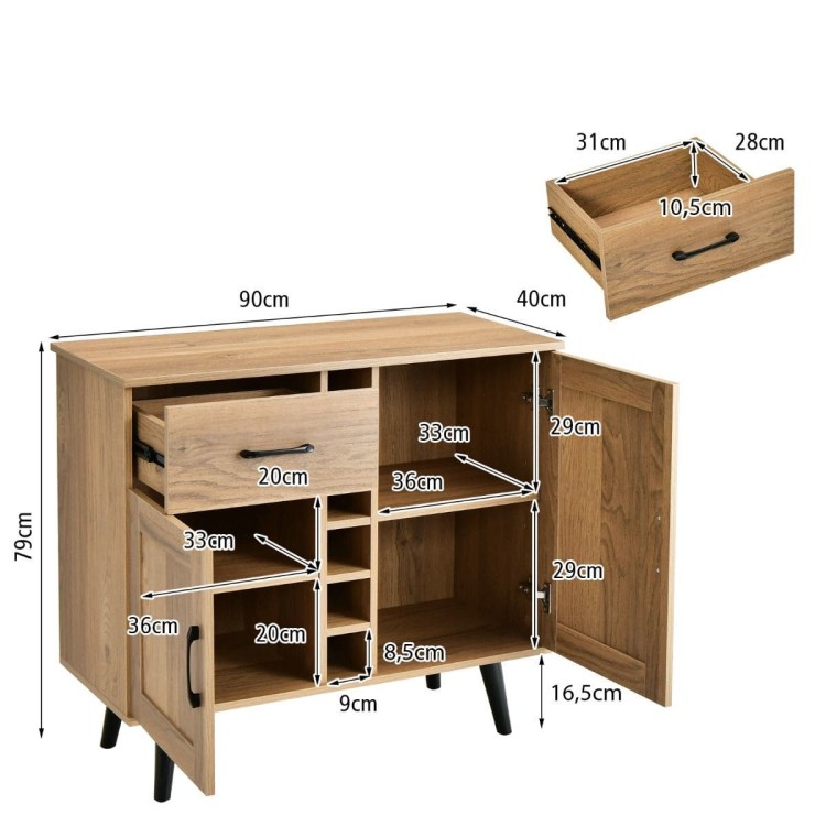 Szafka kuchenna Kredens 90 x 40 x 79 cm
