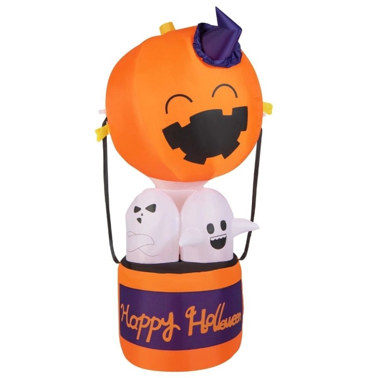 Dekoracja Halloween nadmuchiwany balon na gorące powietrze z duchami