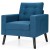 Nowoczesny fotel w stylu skandynawskim 75 x 81 x 86 cm
