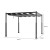 Altana pawilon ogrodowy 310 x 310 x 225 cm