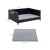 Rattanowe legowisko dla psa 62 x 46 x 25 cm
