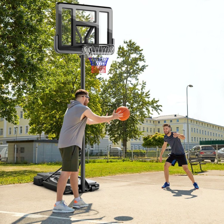 Wolnostojący kosz do koszykówki z regulacją wysokości