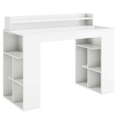 Biurko komputerowe z 2 półkami 120 x 54 x 90 cm