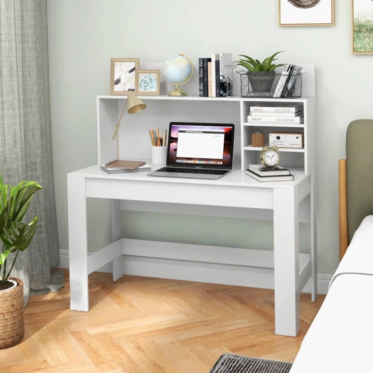 Biurko komputerowe z organizerem 120 x 54 x 129 cm
