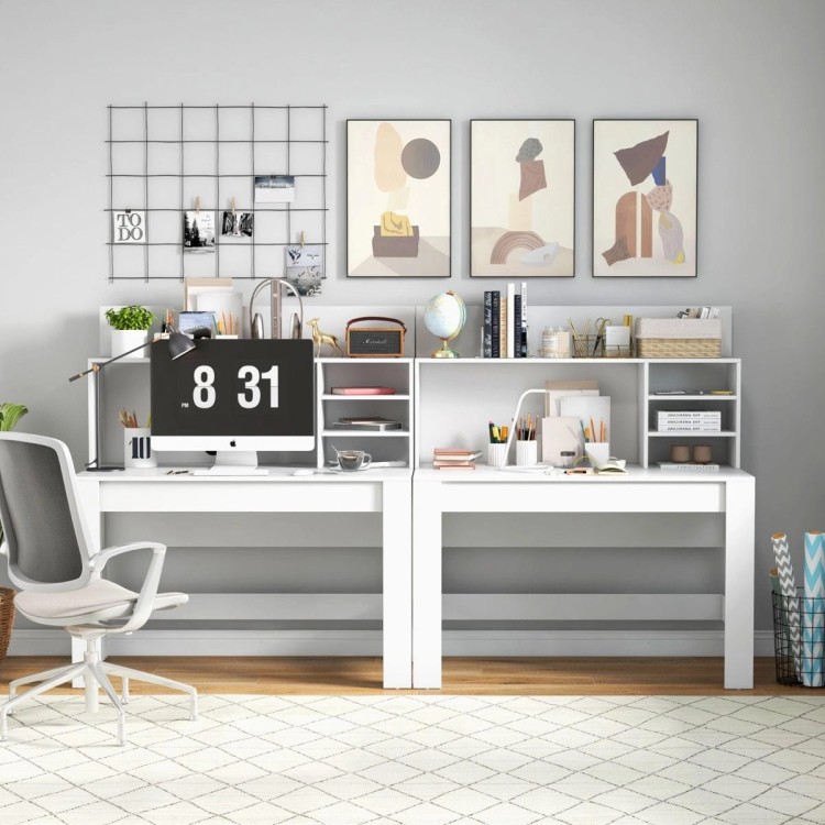 Biurko komputerowe z organizerem 120 x 54 x 129 cm
