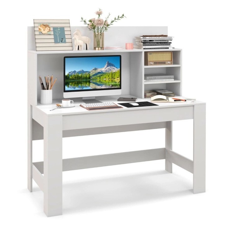 Biurko komputerowe z organizerem 120 x 54 x 129 cm