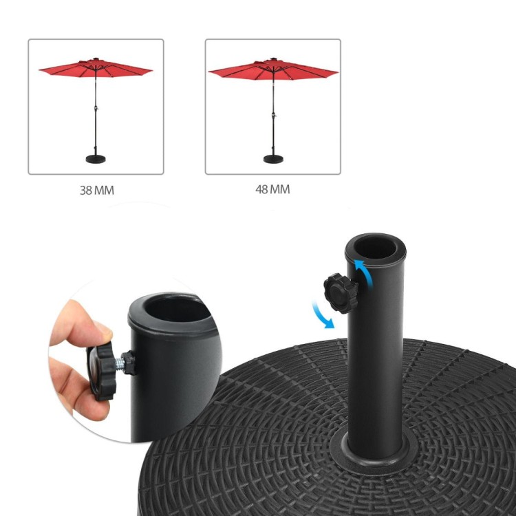 Podstawa do parasoli z żywicy syntetycznej 22 kg