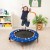 Trampolina dla dzieci z poręczą i światłami LED