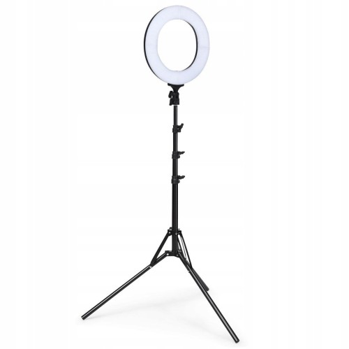 Lampa pierścieniowa fotograficzna ze statywem 448 diod