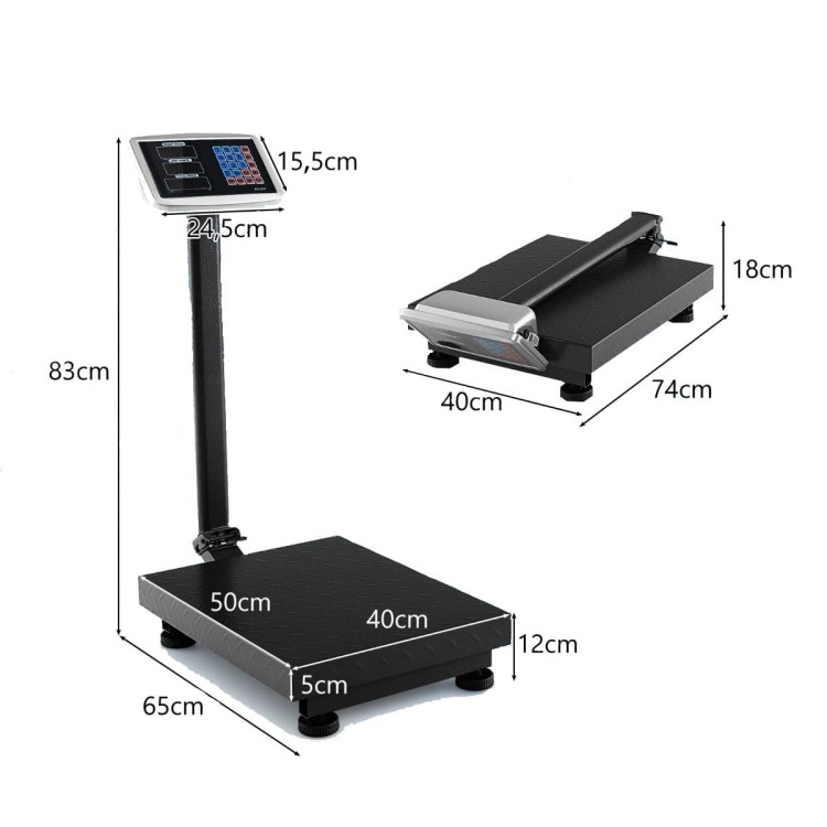 Cyfrowa waga platformowa 300kg