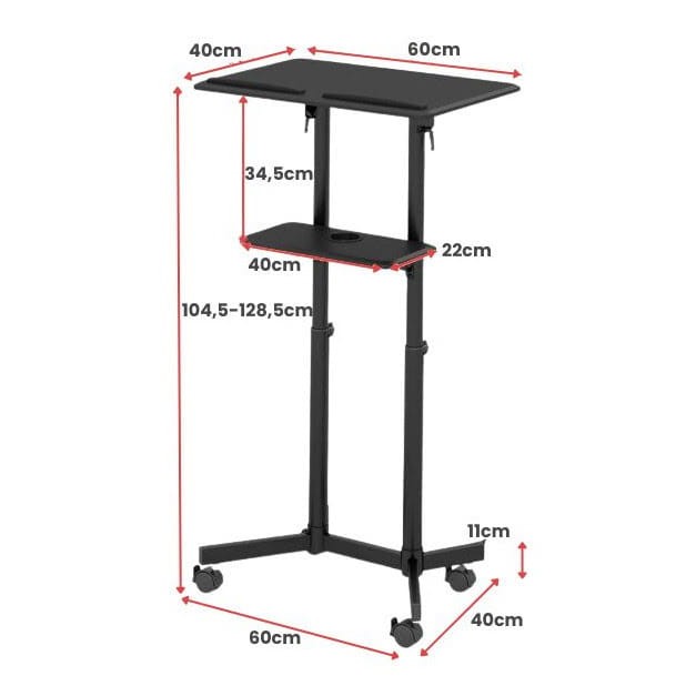 Mobilny stolik pod laptopa