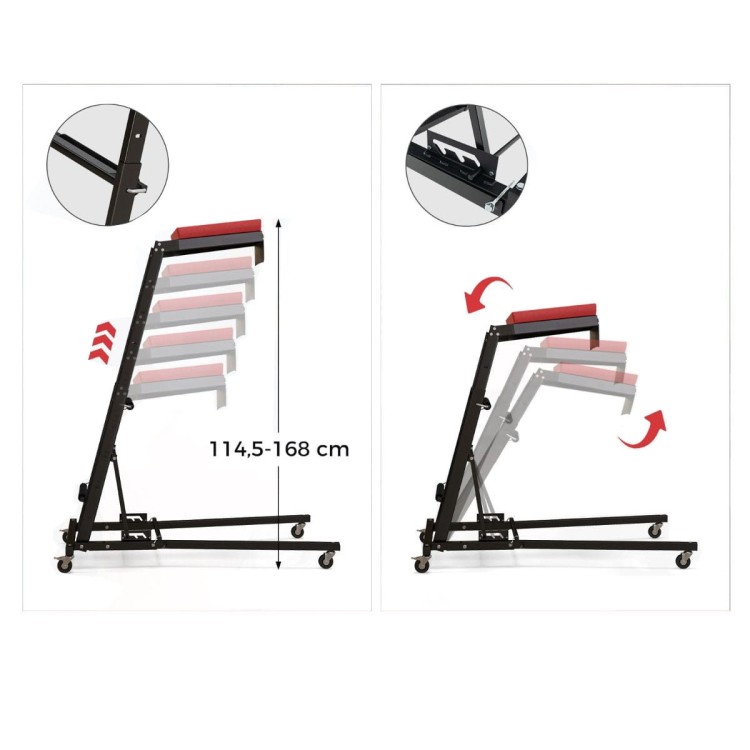 Regulowany podest warsztatowy