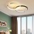 Nowoczesna lampa sufitowa plafon LED z pilotem