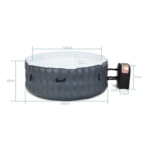 Nadmuchiwana wanna z hydromasażem jacuzzi