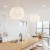 Papierowa lampa sufitowa w stylu boho