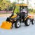 Traktor elektryczny dla dzieci z łyżką i przyczepą