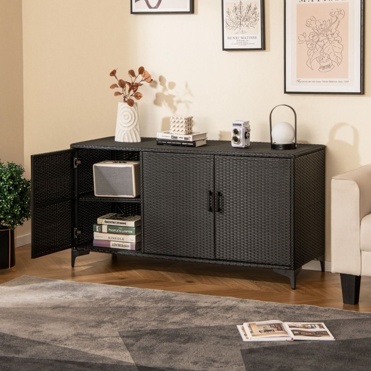Rattanowa szafka ogrodowa 318L