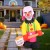 Nadmuchiwana dekoracja halloweenowa klaun