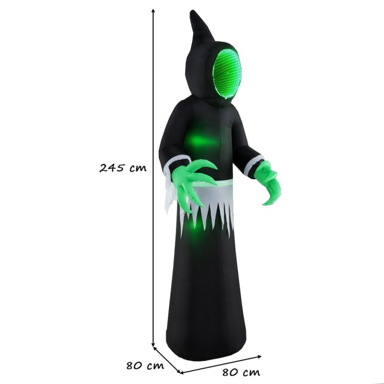 Nadmuchiwana dekoracja halloweenowa zjawa