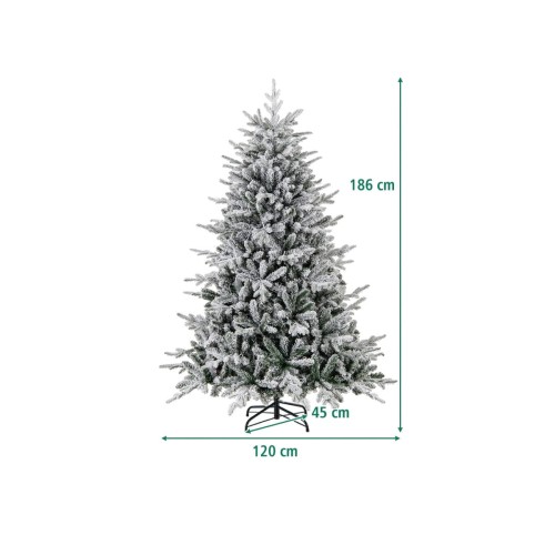 Sztuczna Choinka świąteczna LED 186 cm