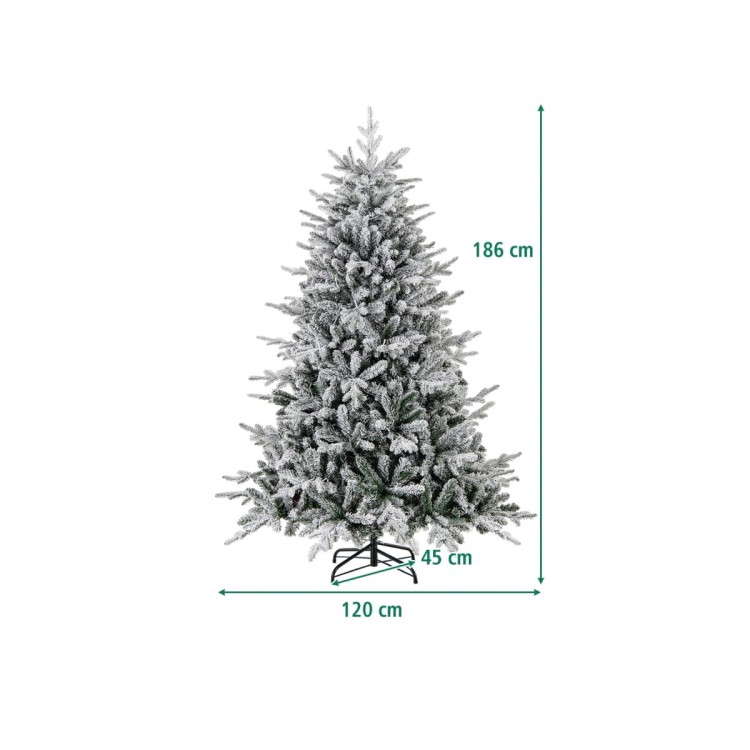 Sztuczna Choinka świąteczna LED 186 cm