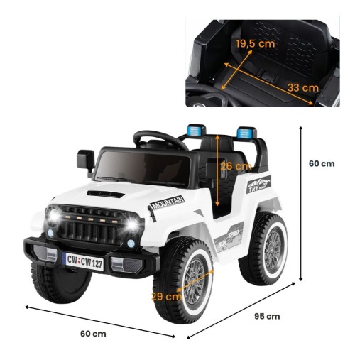 Samochód elektryczny dla dzieci jeep z pilotem