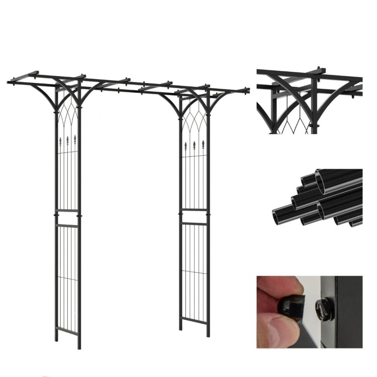 Dekoracyjna pergola ogrodowa