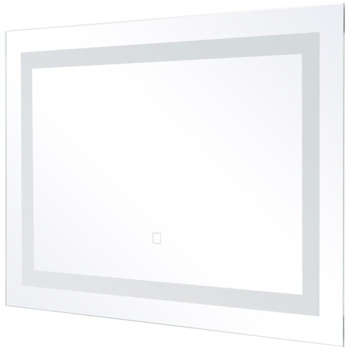 Lustro łazienkowe z podświetleniem led na dotyk 70x50 cm