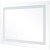 Lustro łazienkowe z podświetleniem led na dotyk 70x50 cm