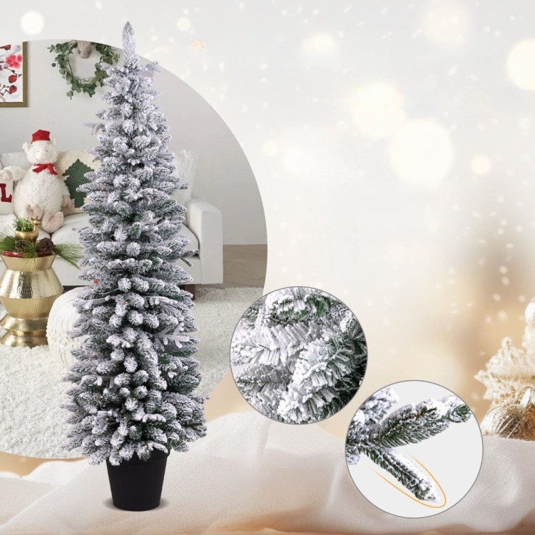 Sztuczna choinka świąteczna LED 180 cm