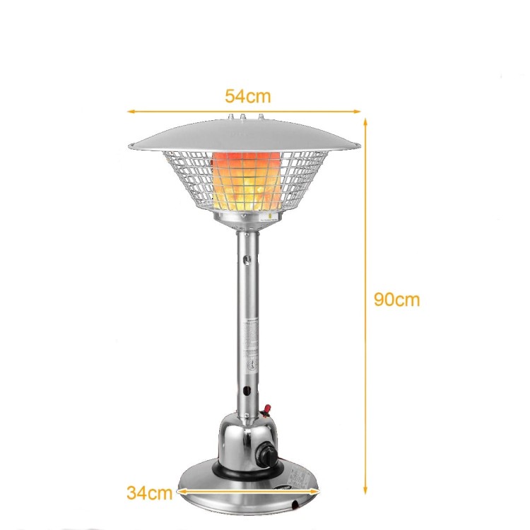 Parasol grzewczy do ogrodu na gaz 4000 W