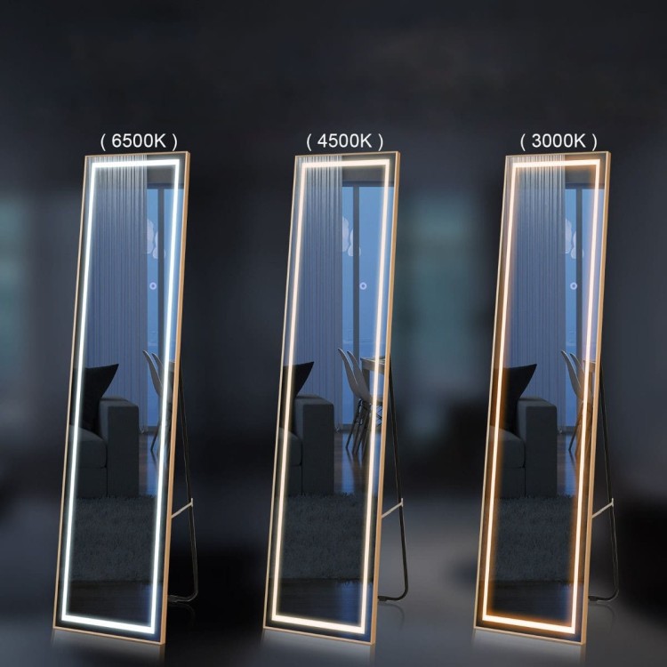 Lustro z panelem LED 2 w 1